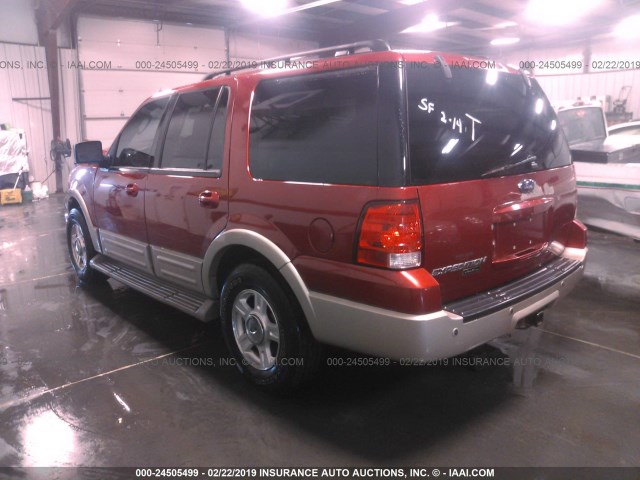 1FMFU18576LA56010 - 2006 FORD EXPEDITION EDDIE BAUER MAROON photo 3