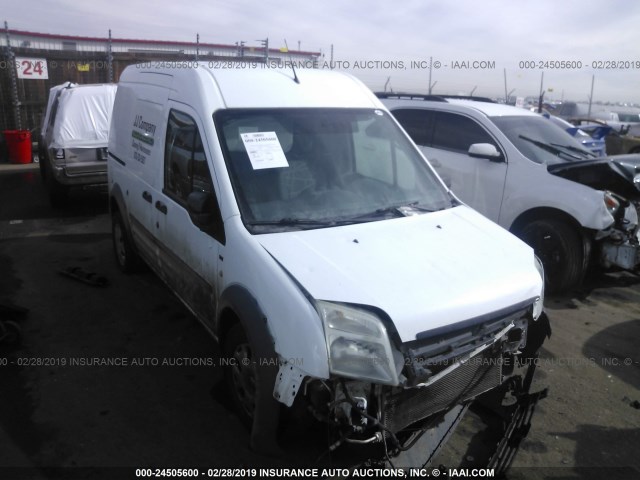 NM0LS7CN2DT176122 - 2013 FORD TRANSIT CONNECT XL WHITE photo 1