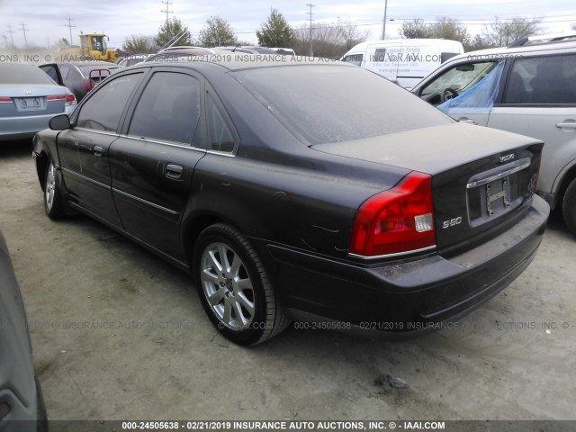 YV1TS592851414552 - 2005 VOLVO S80 2.5T Dark Blue photo 3