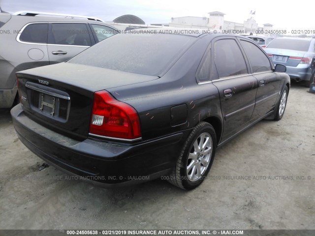 YV1TS592851414552 - 2005 VOLVO S80 2.5T Dark Blue photo 4