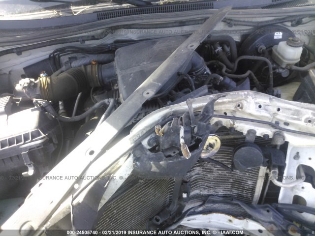 5TEUX42N59Z640120 - 2009 TOYOTA TACOMA ACCESS CAB თეთრი ფოტო 10