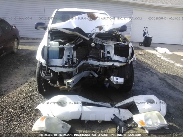 5TEUX42N59Z640120 - 2009 TOYOTA TACOMA ACCESS CAB თეთრი ფოტო 6