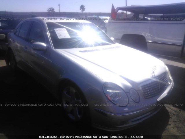 WDBUF56J46A757613 - 2006 MERCEDES-BENZ E 350 SILVER photo 1