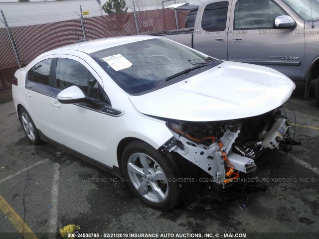 1G1RC6E46FU123518 - 2015 CHEVROLET VOLT WHITE photo 1