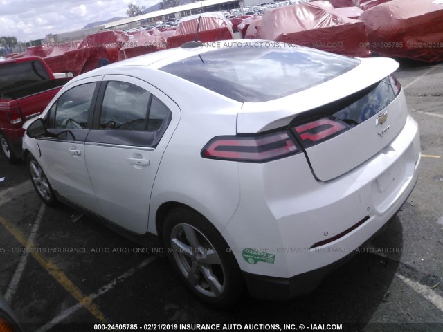 1G1RC6E46FU123518 - 2015 CHEVROLET VOLT WHITE photo 3