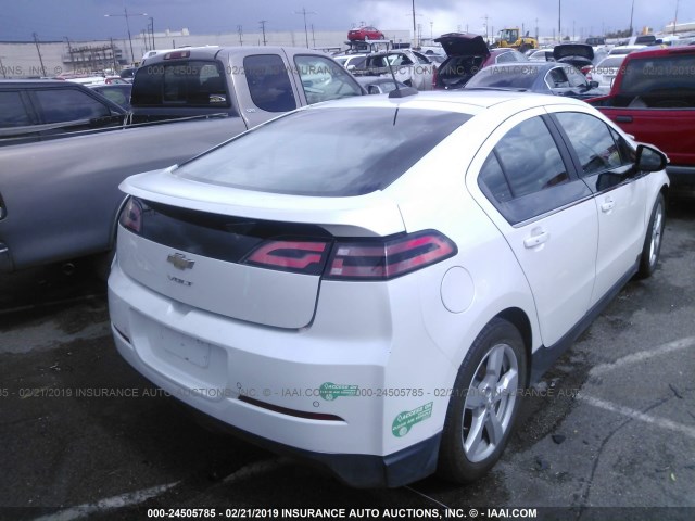 1G1RC6E46FU123518 - 2015 CHEVROLET VOLT WHITE photo 4