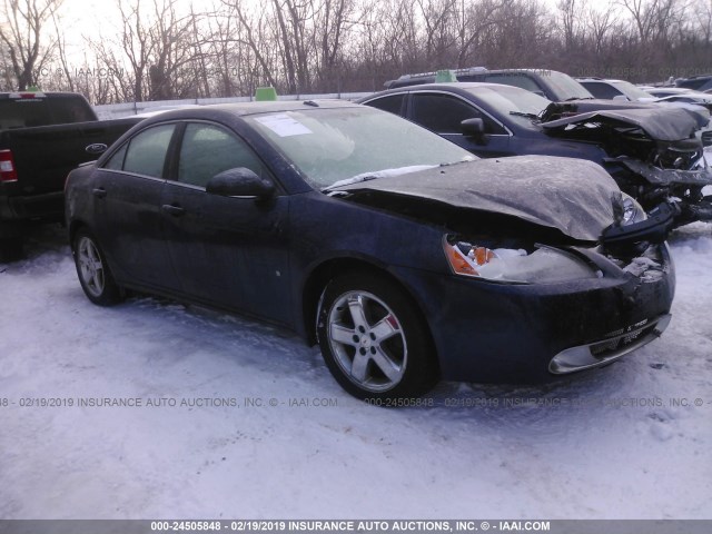 1G2ZG57N984181125 - 2008 PONTIAC G6 SE BLUE photo 1