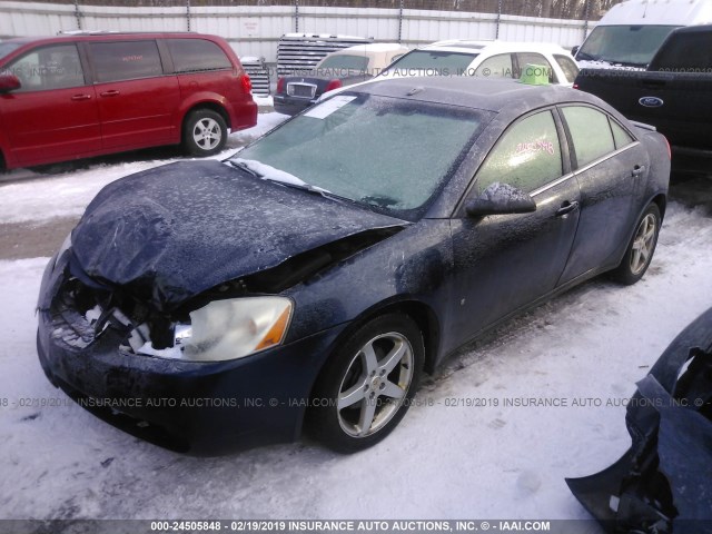 1G2ZG57N984181125 - 2008 PONTIAC G6 SE BLUE photo 2