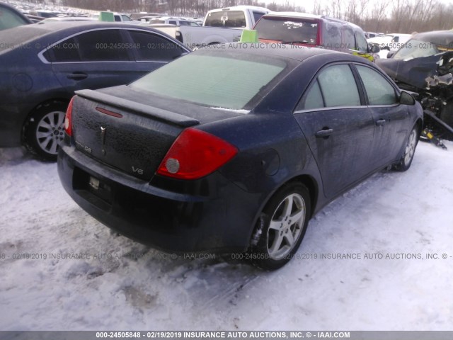 1G2ZG57N984181125 - 2008 PONTIAC G6 SE BLUE photo 4