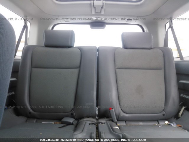 5J6YH28593L015309 - 2003 HONDA ELEMENT EX GRAY photo 8