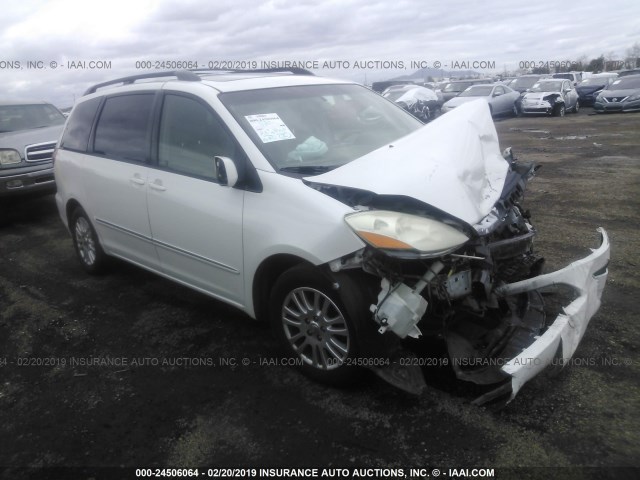 5TDZK22C08S148050 - 2008 TOYOTA SIENNA XLE/XLE LIMITED WHITE photo 1