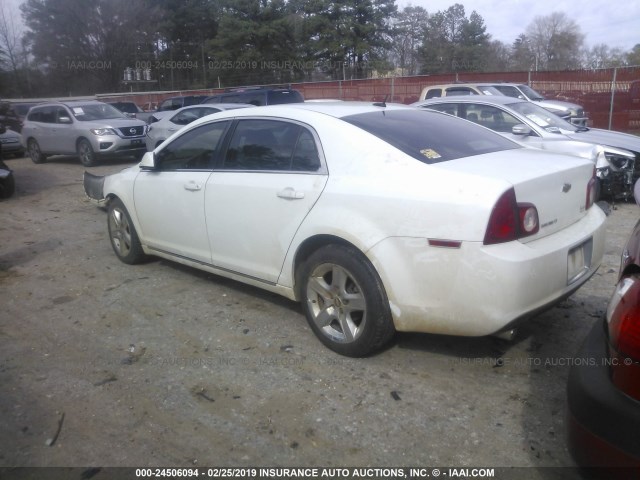 1G1ZC5EB8A4126647 - 2010 CHEVROLET MALIBU 1LT 白色 照片 3