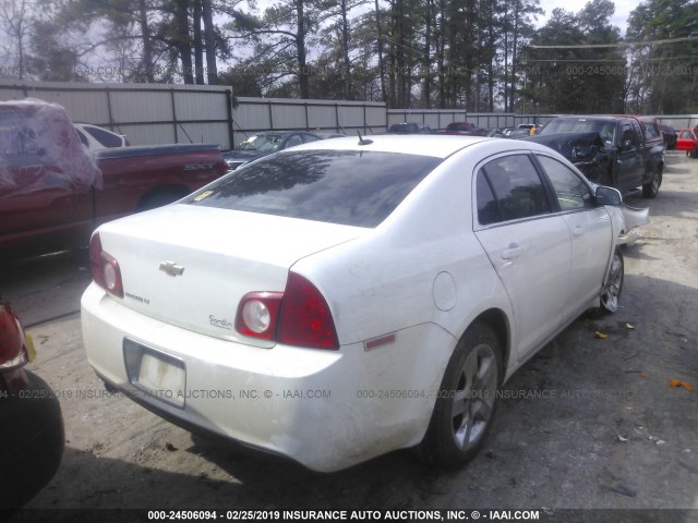 1G1ZC5EB8A4126647 - 2010 CHEVROLET MALIBU 1LT 白色 照片 4