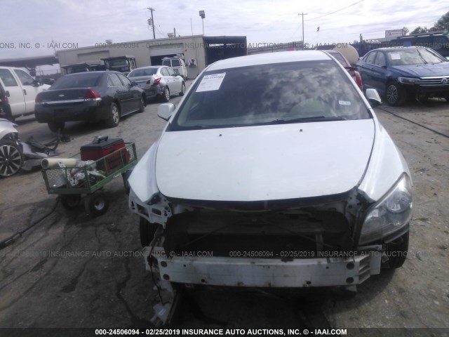 1G1ZC5EB8A4126647 - 2010 CHEVROLET MALIBU 1LT 白色 照片 6
