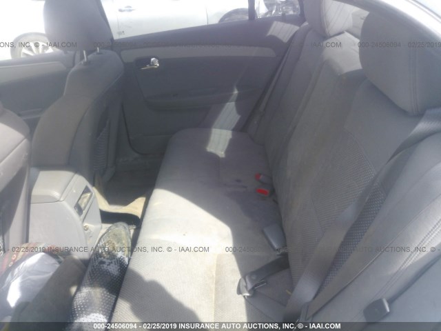 1G1ZC5EB8A4126647 - 2010 CHEVROLET MALIBU 1LT 白色 照片 8