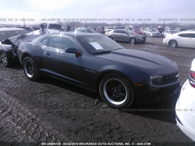 2G1FA1E37C9209156 - 2012 CHEVROLET CAMARO LS GRAY photo 1