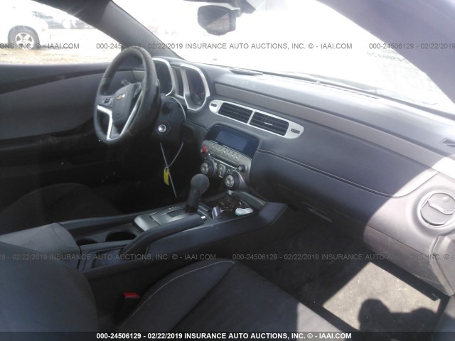 2G1FA1E37C9209156 - 2012 CHEVROLET CAMARO LS GRAY photo 5