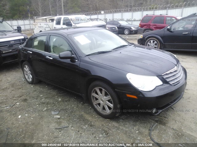 1C3LC66M37N544446 - 2007 CHRYSLER SEBRING LIMITED BLACK photo 1