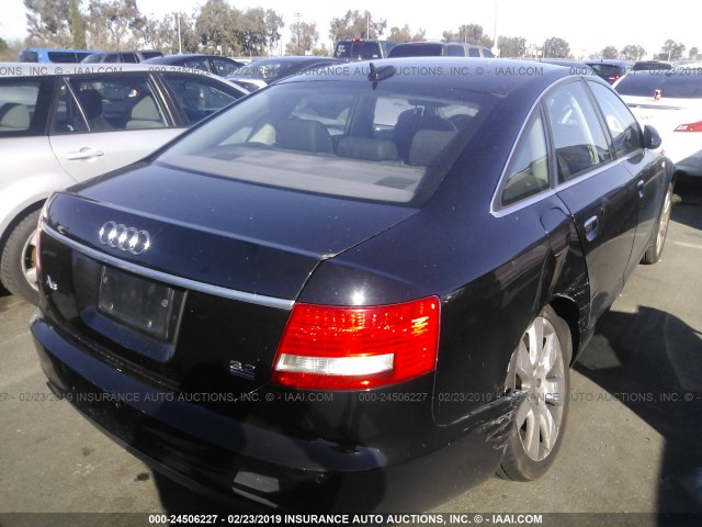 WAUDG94F95N102789 - 2005 AUDI A6 3.2 QUATTRO BLACK photo 4