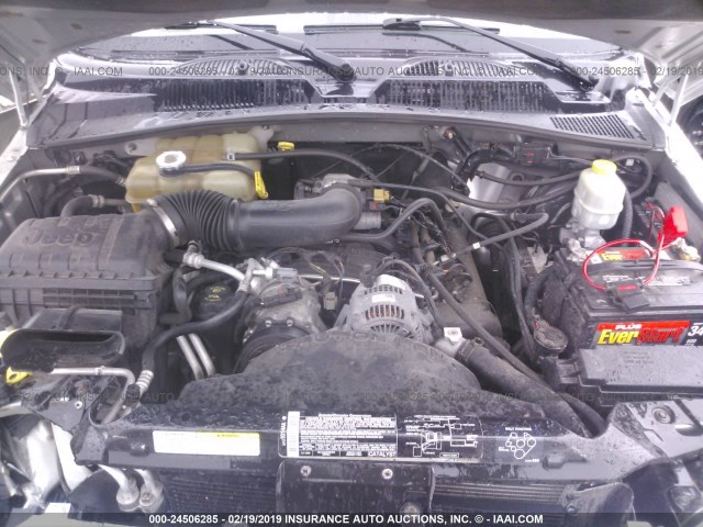 1J4GL58K55W597590 - 2005 JEEP LIBERTY LIMITED SILVER photo 10