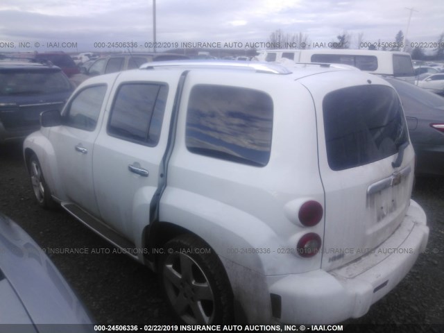 3GNDA23P56S665147 - 2006 CHEVROLET HHR LT WHITE photo 3