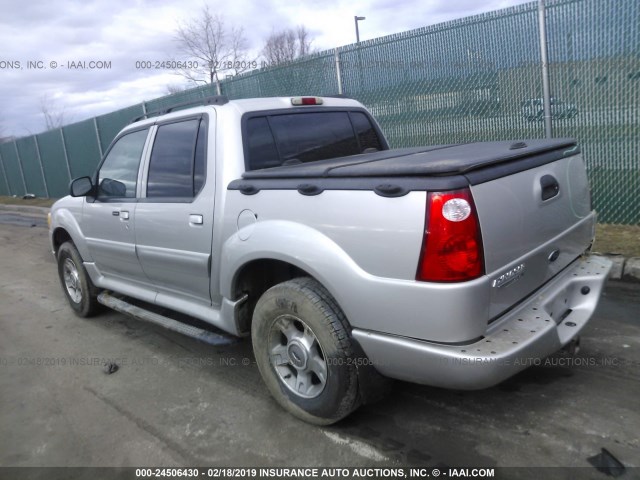 1FMZU77K64UC04470 - 2004 FORD EXPLORER SPORT TR  TAN photo 3