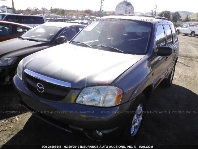 4F2CZ961X3KM06190 - 2003 MAZDA TRIBUTE ES 灰色 照片 2