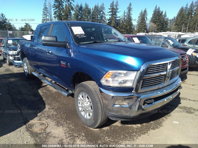 3D73Y3HL6AG139249 - 2010 DODGE RAM 3500 BLUE photo 1