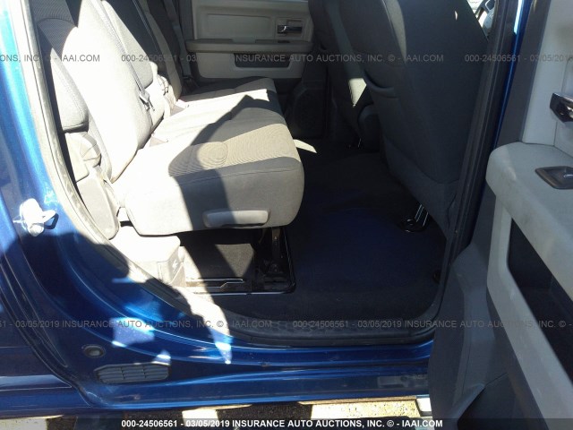 3D73Y3HL6AG139249 - 2010 DODGE RAM 3500 BLUE photo 7