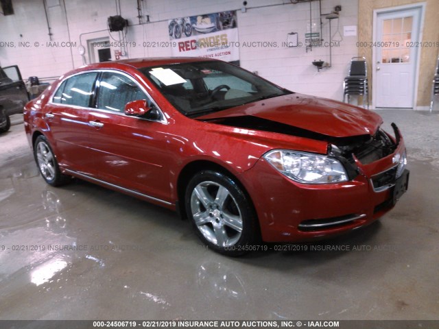 1G1ZC5E04CF239016 - 2012 CHEVROLET MALIBU 1LT წითელი ფოტო 1