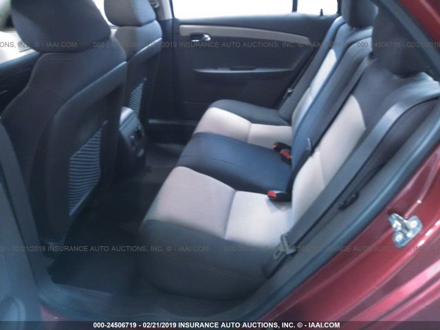 1G1ZC5E04CF239016 - 2012 CHEVROLET MALIBU 1LT წითელი ფოტო 8
