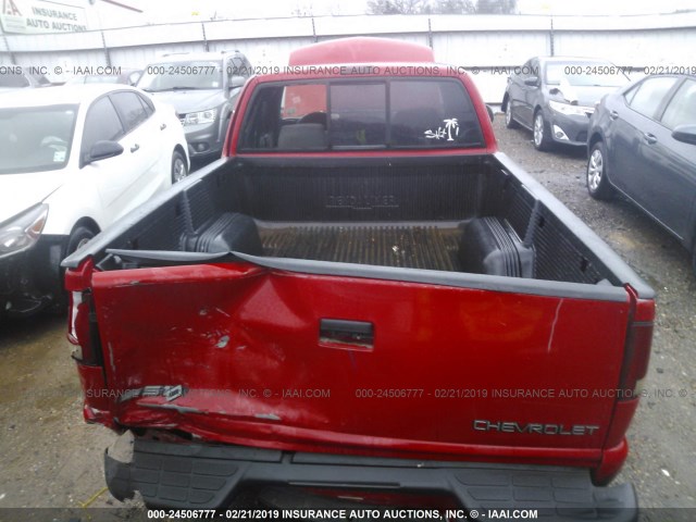 1GCCS19W328175433 - 2002 CHEVROLET S TRUCK S10 RED photo 8