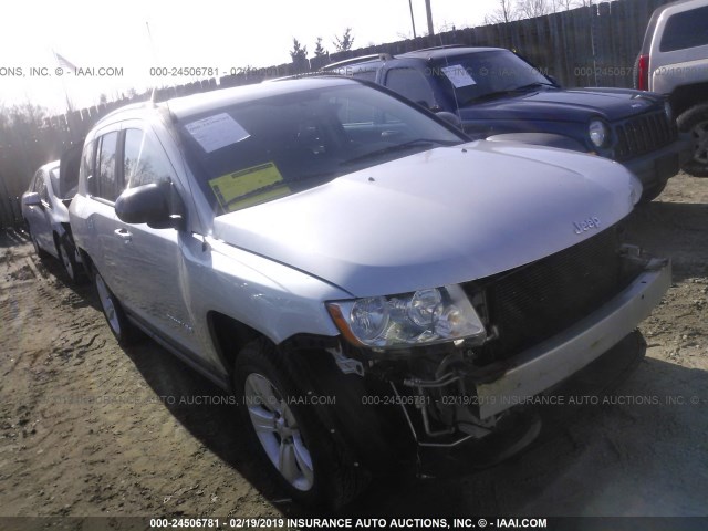 1J4NT1FA9BD286651 - 2011 JEEP COMPASS SPORT SILVER photo 1