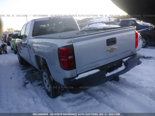 1GCRCPEH6EZ373018 - 2014 CHEVROLET SILVERADO C1500 SILVER photo 3