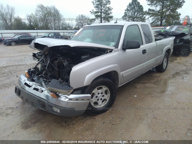 2GCEC19T741296838 - 2004 CHEVROLET SILVERADO C1500 TAN photo 2