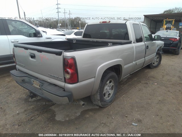 2GCEC19T741296838 - 2004 CHEVROLET SILVERADO C1500 TAN photo 4