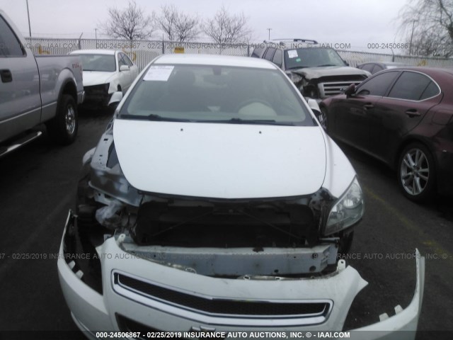 1G1ZC5E03CF121278 - 2012 CHEVROLET MALIBU 1LT 白色 照片 6