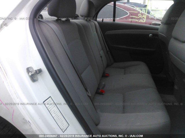 1G1ZC5E03CF121278 - 2012 CHEVROLET MALIBU 1LT 白色 照片 8