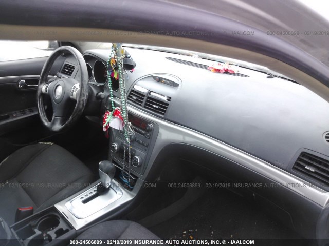 1G8ZV57768F175090 - 2008 SATURN AURA XR SILVER photo 5
