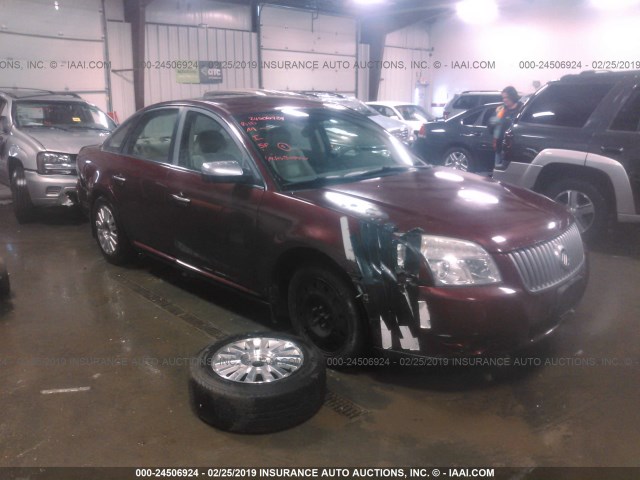 1MEHM40W18G602460 - 2008 MERCURY SABLE LUXURY MAROON photo 1