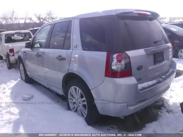 SALFT24N49H117543 - 2009 LAND ROVER LR2 HSE TECHNOLOGY SILVER photo 3