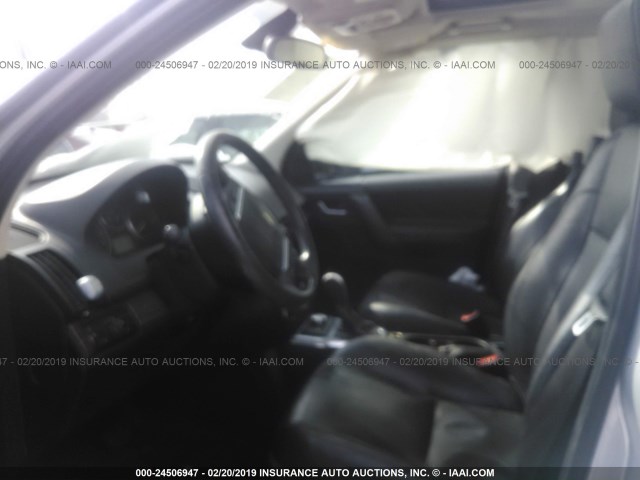 SALFT24N49H117543 - 2009 LAND ROVER LR2 HSE TECHNOLOGY SILVER photo 5