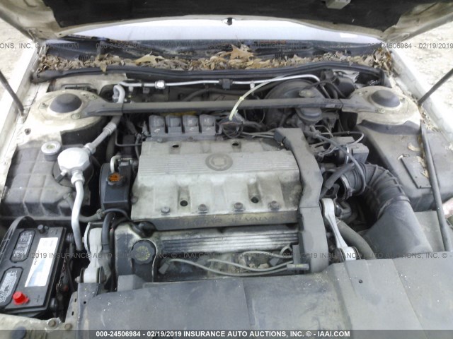 1G6KS52Y6RU815007 - 1994 CADILLAC SEVILLE SLS CREAM photo 10