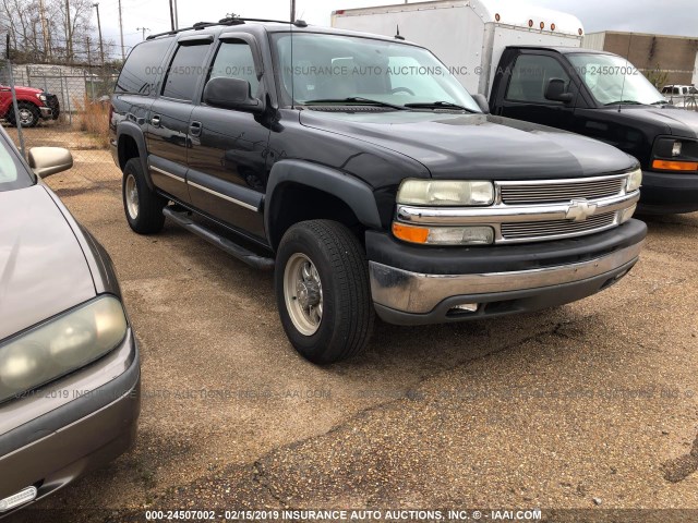 3GNGC26UX4G178812 - 2004 CHEVROLET SUBURBAN C2500 BLACK photo 1