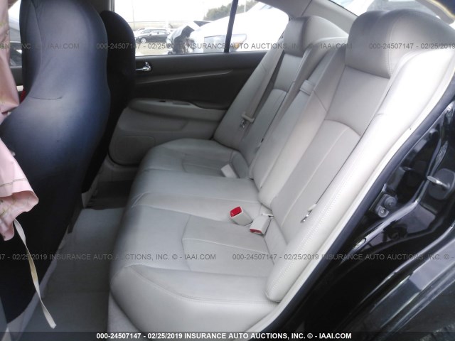 JN1CV6AP1AM200993 - 2010 INFINITI G37 SPORT BLACK photo 8