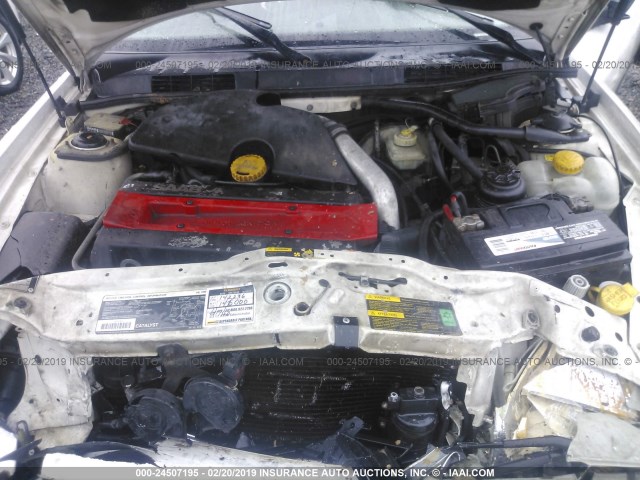 YS3DF78N3X7002263 - 1999 SAAB 9-3 SE WHITE photo 10