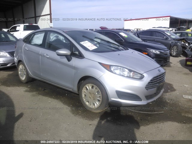 3FADP4AJ3EM234784 - 2014 FORD FIESTA S SILVER photo 1