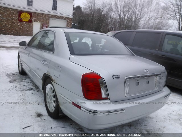 KMHFU45E55A421235 - 2005 HYUNDAI XG 350 SILVER photo 3