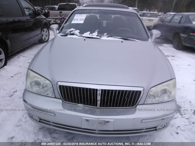 KMHFU45E55A421235 - 2005 HYUNDAI XG 350 SILVER photo 6