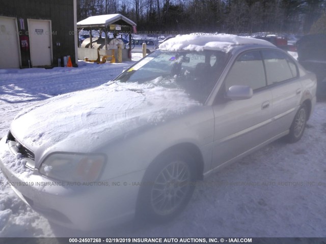 4S3BE625047205191 - 2004 SUBARU LEGACY L SPECIAL SILVER photo 2